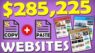 (START TODAY) $285,225 Made Copying & Pasting Websites With ZERO Experience (Make Money Online)