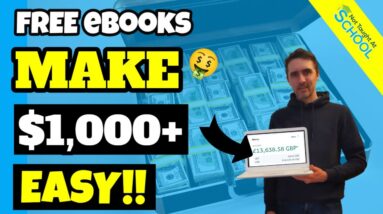 Make Money Online From FREE Ebooks [EASY METHOD]