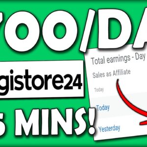 Earn $700/Day in 5 Minutes | Digistore24 Tutorial for Beginners (Digistore24 Affiliate Marketing)