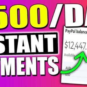 Earn $500/Day PAID INSTANTLY In Passive Income Downloading Files (Make Money Online)