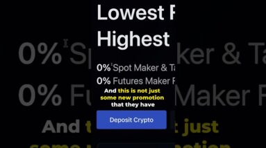 Best Crypto Exchange with 0 FEES!!!