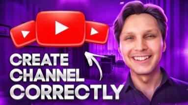 How To Create A YouTube Channel (2024 Guide For Beginners)