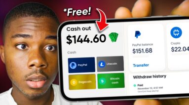 EARN AN INSTANT $144.60 ON THIS FREE APP! *Proof* (Works Worldwide)