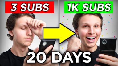 From 0 to 1,000 Subscribers in Just 20 Days… How I Did It