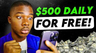 Latest Online Work From Home Job That PAYS $500 Daily in 2025! (FREE)