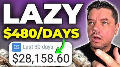 Laziest Way To MAKE MONEY ONLINE For Beginners 2025 (Fast & Easy $480 Days)