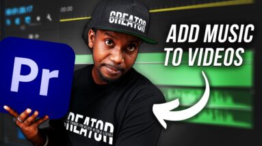 How to Add Background Music to Videos in Adobe Premiere Pro 2025