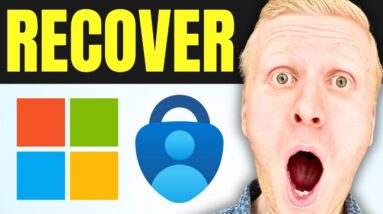 How to Recover Microsoft Authenticator Codes? (Lost Phone Recovery 2025)