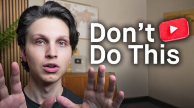 YouTube Channels Are Getting Deleted (Don't Make This Mistake)