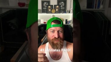 41 affiliates PAID #ai #johncrestani #makemoneyonline #hustle  #subscribe