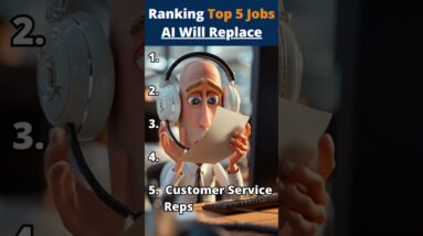 Top 5 jobs AI will replace