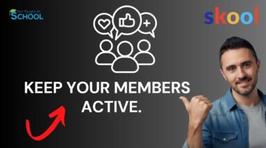 Trying To Earn $10,000 a Month On Skool: How To Keep Members Active
