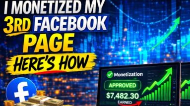 I Monetized My 3rd Facebook Page....Here’s How